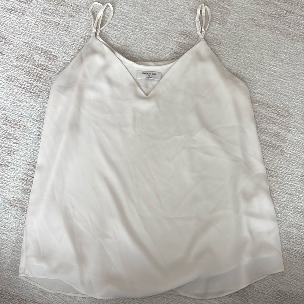 Babaton Everly Camisole - XS - White - Aritzia